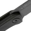 Folding knife ANV Knives "Z200" (DLC, Liner lock, GRN Black, Plain edge), ANVZ200-040