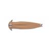 Folding knife ANV Knives "Z400" (Liner lock, G10 Coyote, Plain edge), ANVZ400-005