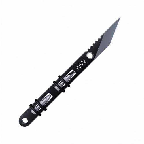 Knife ANV Knives "M050 CMS" (DLC, Kydex sheath black)