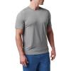 Військовий одяг - Футболка тактична потовідвідна "5.11 Tactical No Mercy PT-R Short Sleeve Top" Overcast Grey