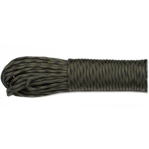 Paracord Type III 550, black forest 309