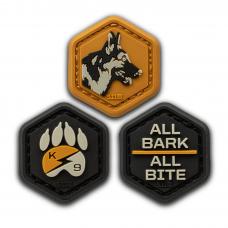 Набір патчів 5.11 Tactical "K9 Hex Patch"