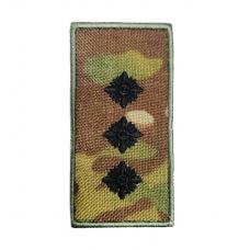 Shoulder strap embroidered "Senior lieutenant" with Velcro