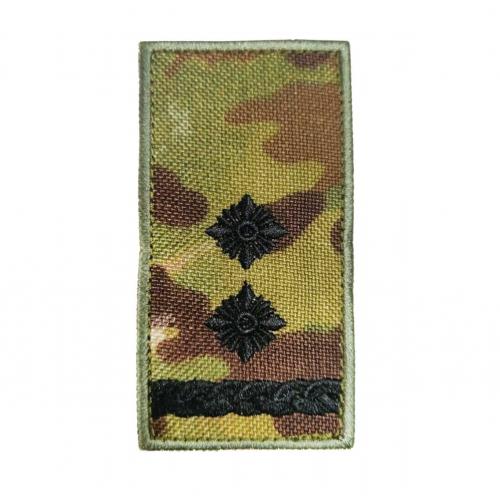 Shoulder strap embroidered "Lieutenant colonel" with Velcro