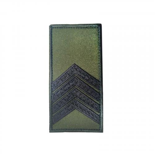 Shoulder strap embroidered "Staff Sergeant" with Velcro