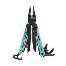 Мультиінструмент "Leatherman Signal Aqua" (нейлоновий чохол, картонна коробка)