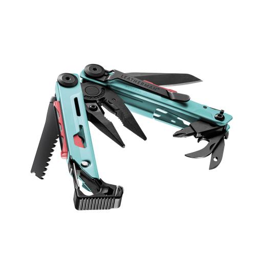 Мультиінструмент "Leatherman Signal Aqua" (нейлоновий чохол, картонна коробка), 832733 - Prof1group Мультиінструмент "Leatherman Signal Aqua" (нейлоновий чохол, картонна коробка), 832733