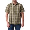 Військовий одяг - Сорочка тактична "5.11 Tactical&reg; Nate Short Sleeve Shirt" Sage Green Plaid