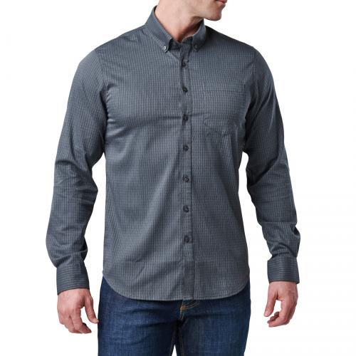 Сорочка тактична "5.11 Tactical Alpha Flex Long Sleeve Shirt", 72491-184
