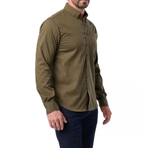 Сорочка тактична "5.11 Tactical Alpha Flex Long Sleeve Shirt", 72491-195