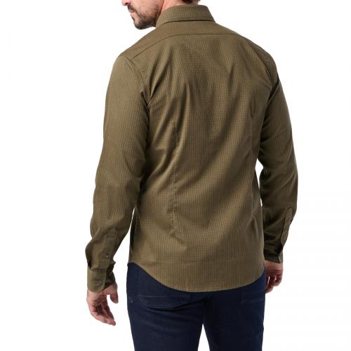 Сорочка тактична "5.11 Tactical Alpha Flex Long Sleeve Shirt", 72491-195