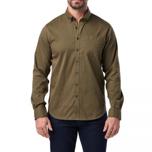 Сорочка тактична "5.11 Tactical Alpha Flex Long Sleeve Shirt", 72491-195