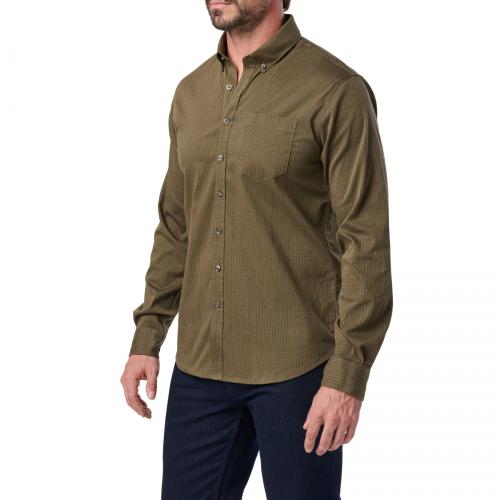 Сорочка тактична "5.11 Tactical Alpha Flex Long Sleeve Shirt"