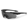 Окуляри захисні балістичні "ESS Crossblade One Black with Smoke Gray Lense", EE9032-08