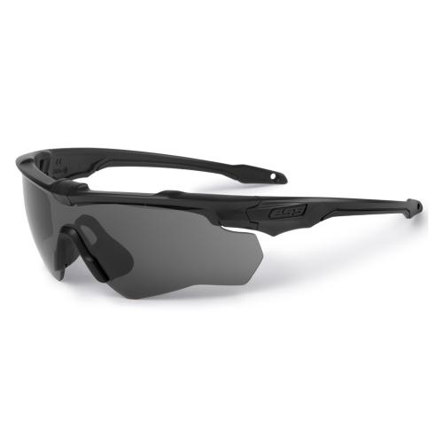 Окуляри захисні балістичні "ESS Crossblade One Black with Smoke Gray Lense", EE9032-08
