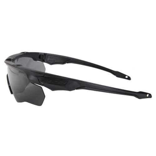 Окуляри захисні балістичні "ESS Crossblade One Black with Smoke Gray Lense", EE9032-08