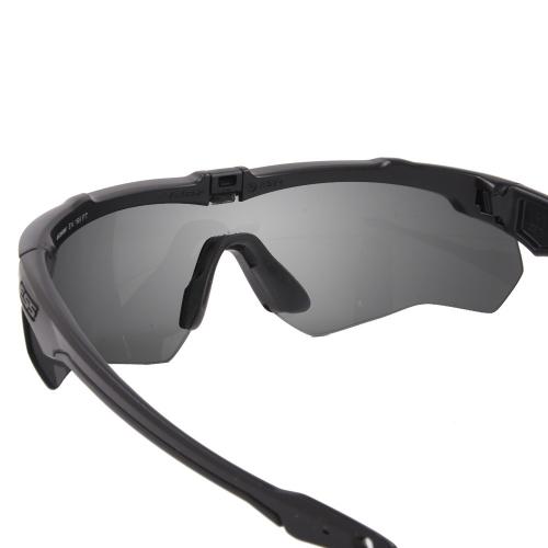 Окуляри захисні балістичні "ESS Crossblade One Black with Smoke Gray Lense", EE9032-08