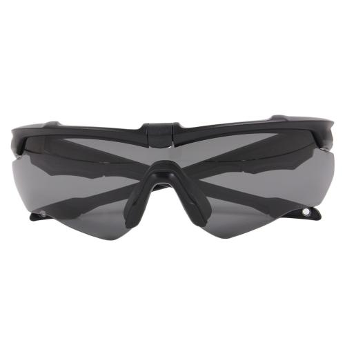 Окуляри захисні балістичні "ESS Crossblade One Black with Smoke Gray Lense", EE9032-08