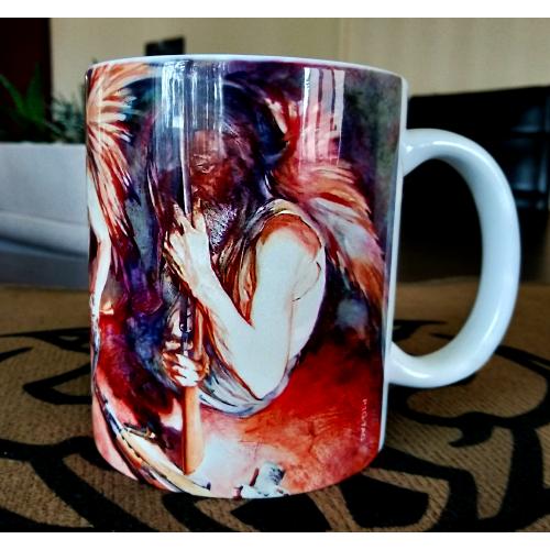 Ceramic mug "Combat Angels"