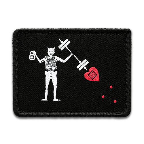 Нашивка 5.11 Tactical "Black Beards Workout Patch", 92276-019 - Prof1group Нашивка 5.11 Tactical "Black Beards Workout Patch", 92276-019