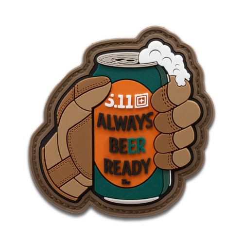 Нашивка 5.11 Tactical "Always Beer Ready Patch", 92358-108 - Prof1group Нашивка 5.11 Tactical "Always Beer Ready Patch", 92358-108