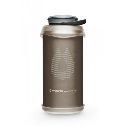 М'яка фляга-пляшка "HydraPak Stash Mammoth Grey 1 л", G121M