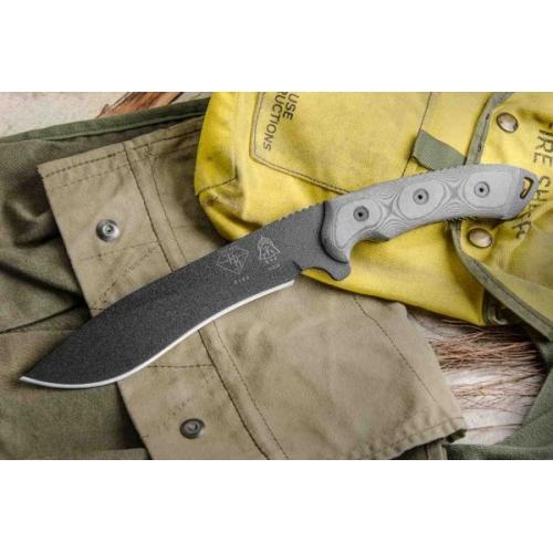 TOPS Knives Dart Fixed Blade Knife 5160 Steel