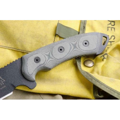 TOPS Knives Dart Fixed Blade Knife 5160 Steel