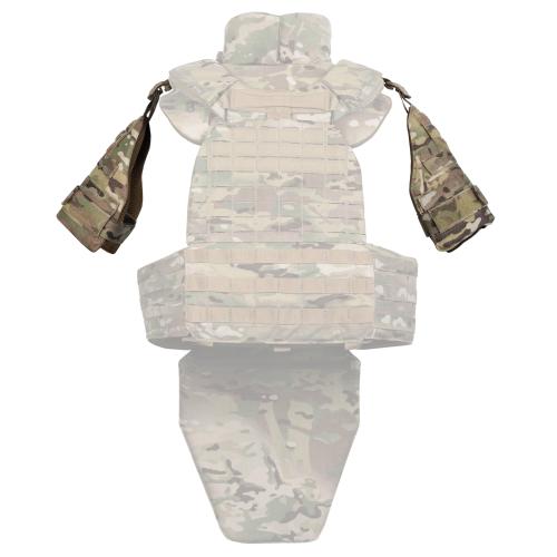 Shoulder protection with MBZ UARM for 5.11 TacTec Plate Carrier (protection level 2 according to DSTU)