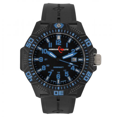 Годинник ArmourLite Caliber Blue (ремінець з нітрилового каучука), AL611