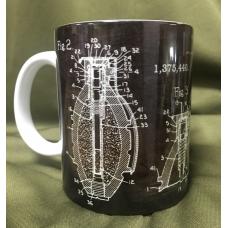 Ceramic mug "Grenade"