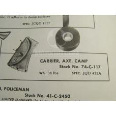 Сокира американська "U.S.G.I. M1942" (репліка)