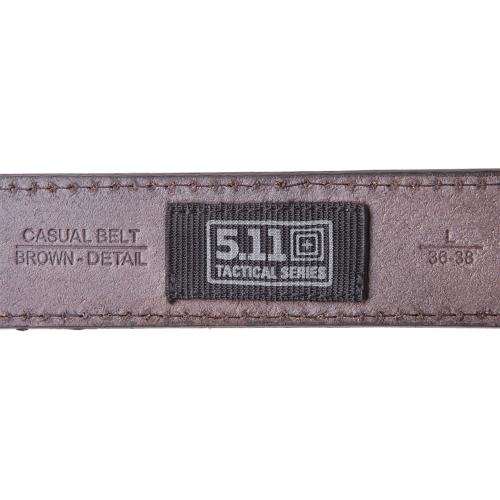 Пояс тактический кожаный "5.11 Tactical Leather Casual Belt"