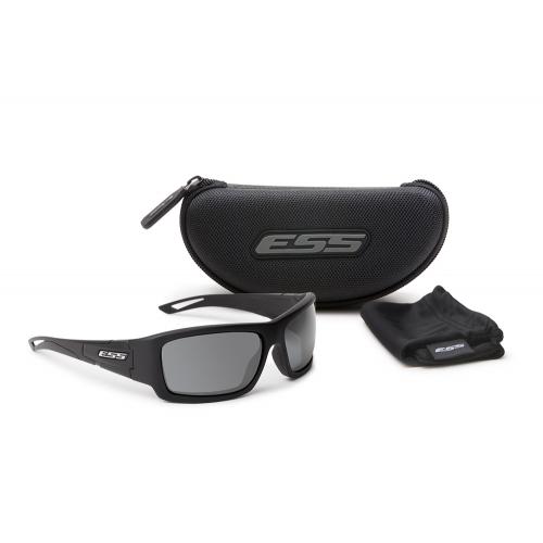 ESS Credence Ballistic Sunglasses (Black Frame Smoke Gray Lenses)