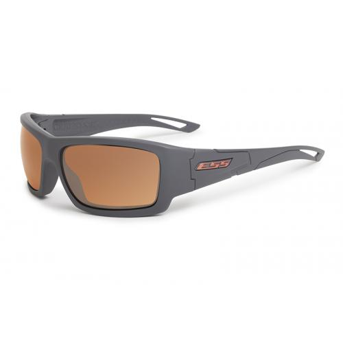 ESS Credence Ballistic Sunglasses (Gray Frame Mirrored Copper Lenses)