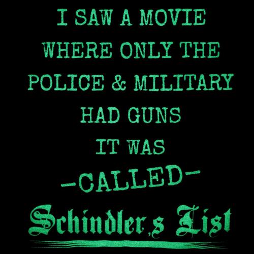 Military style T-shirt "Schindler`s List" NightGlow Series