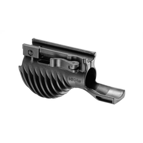 Tactical handle with torch mount f 1 1/8 inch MIKI 1/8 "
