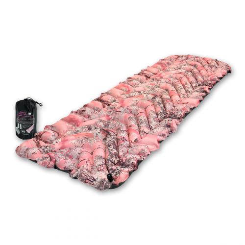 Спальный коврик (каремат) надувной "Klymit Static V Pink Camo"