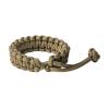 Paracord Bracelet "Mad Max", Coyote brown