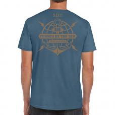 Футболка с рисунком "5.11 Tactical Forged By The Sea"