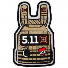 Шеврон "5.11 Plate Carrier Patch"