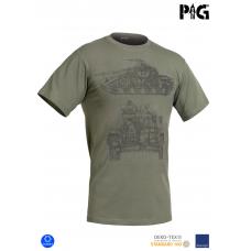 Футболка с рисунком "Armored Forces"