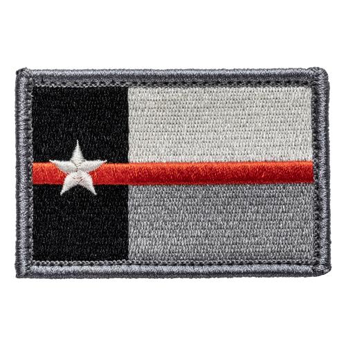 Нашивка 5.11 Tactical "Texas Flag Thin Red Line Patch"