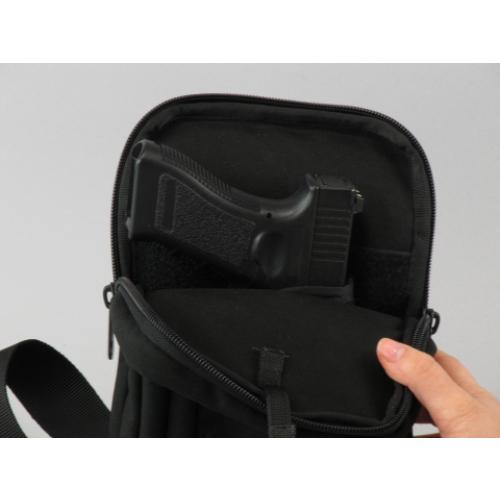 Shoulder Synthetic bag with holster (operational)