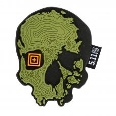 Шеврон "5.11 Topo Skull Patch"