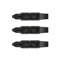 Набор бит Leatherman "Bit Kit 3 Pack No1-2 Phillips and 3/16 inch Flat"