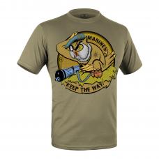 Military style T-shirt "MARINES"