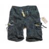 Stonewashed shorts "SURPLUS CHECKBOARD SHORTS"