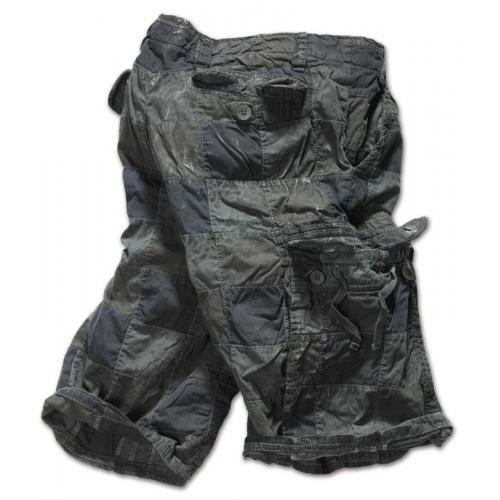Stonewashed shorts "SURPLUS CHECKBOARD SHORTS"