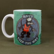 Ceramic mug "NAVY"